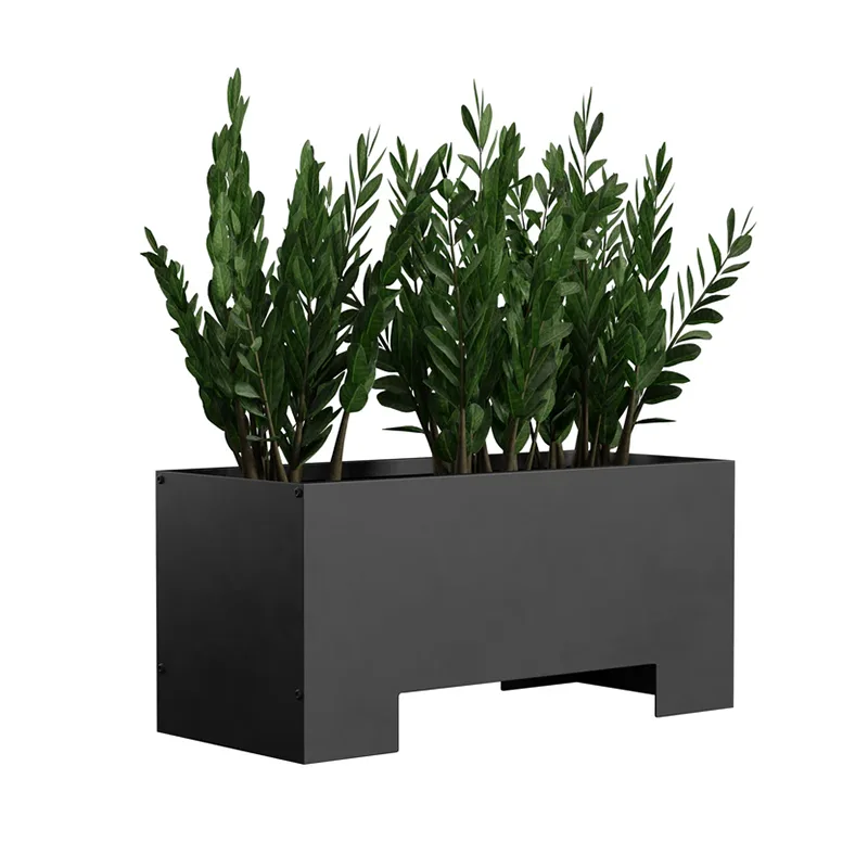 Hvorfor er den rektangulære utendørs plantekassen med forhøyet bunn det perfekte valget for moderne landskapsdesign?