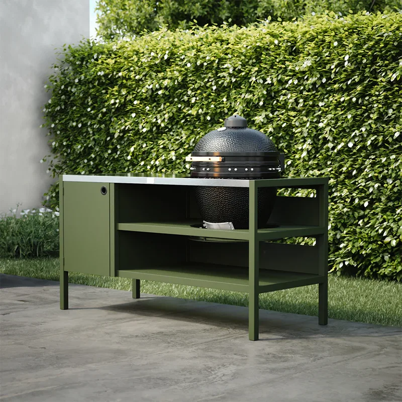 Multi Functional Outdoor Cabinet with Oven